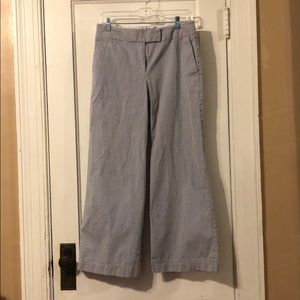 Work casual pinstripe pants